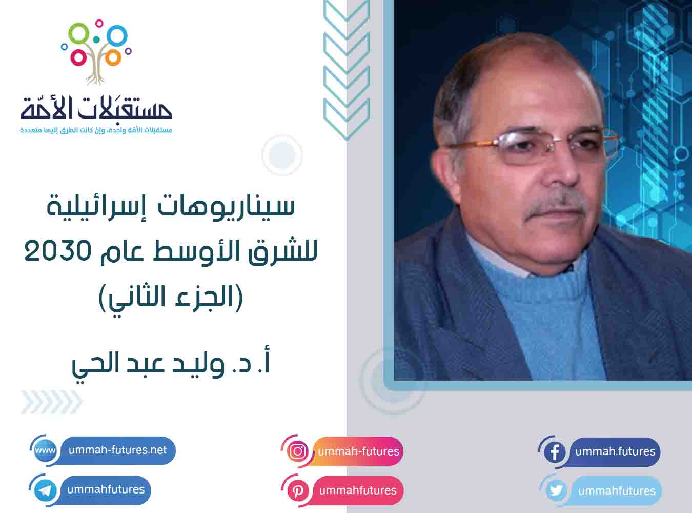سيناريوهات إسرائيلية للشرق الأوسط عام 2030 (الجزء الثاني) | أ. د. وليد عبد الحي