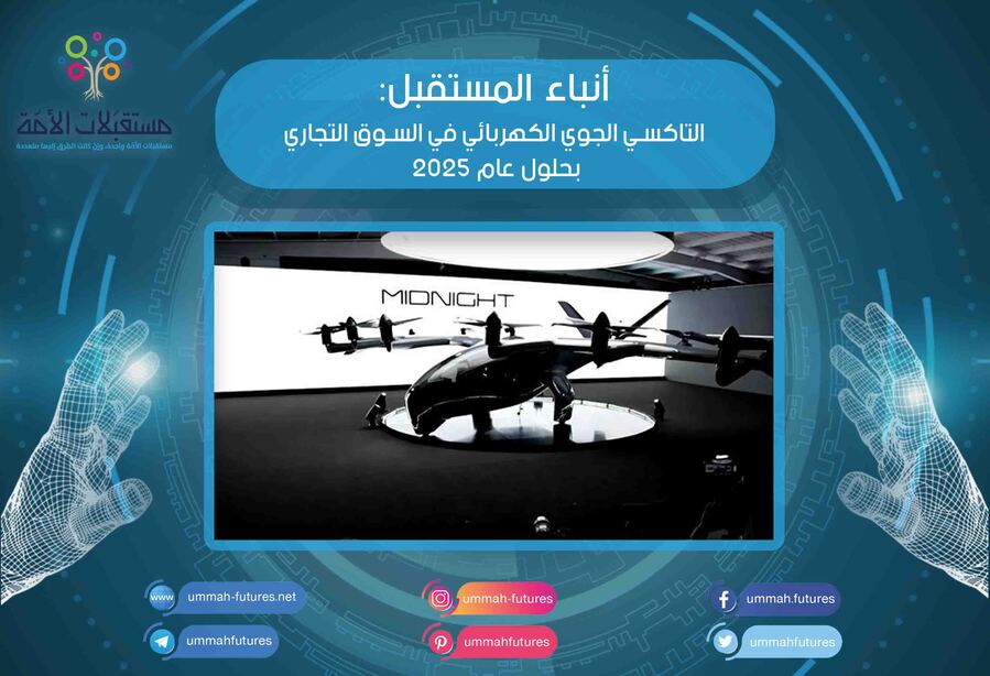 التاكسي الجوي الكهربائي في السوق التجاري بحلول عام 2025