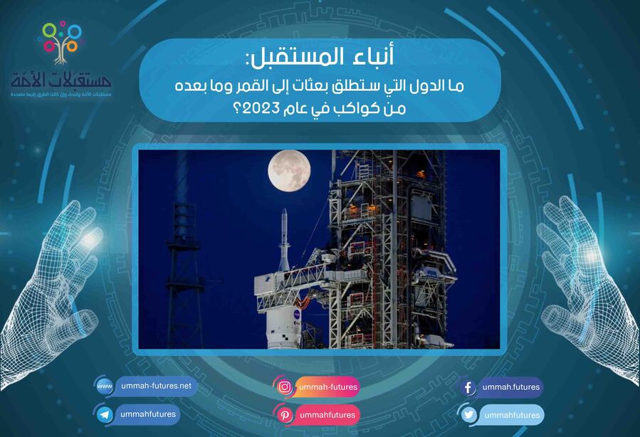 ما الدول التي ستطلق بعثات إلى القمر وما بعده من كواكب في عام 2023؟
